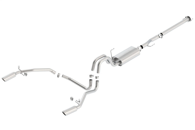 Borla 140466 11-14 Ford F150 AT 2/4WD 2/4dr S-Type SS Catback Exhaust