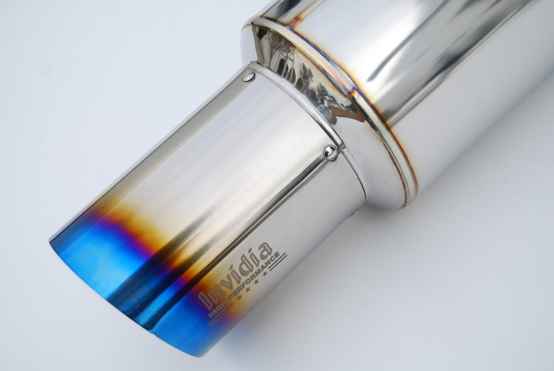 Invidia HS22WRXGTT 2022+ Subaru WRX N1 Twin Outlet Single Layer Tip Cat-Back Exhaust