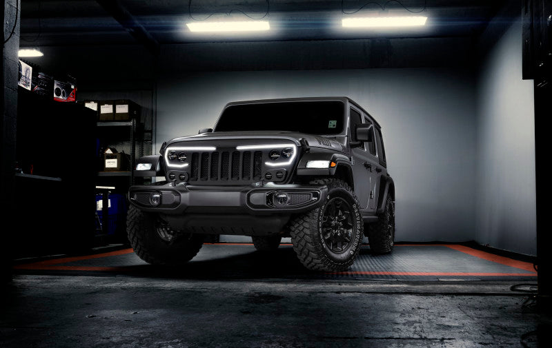 ORACLE Lighting 5837-PRO Oracle VECTOR Series Full LED Grille - Jeep Wrangler JL/JT - NA SEE WARRANTY