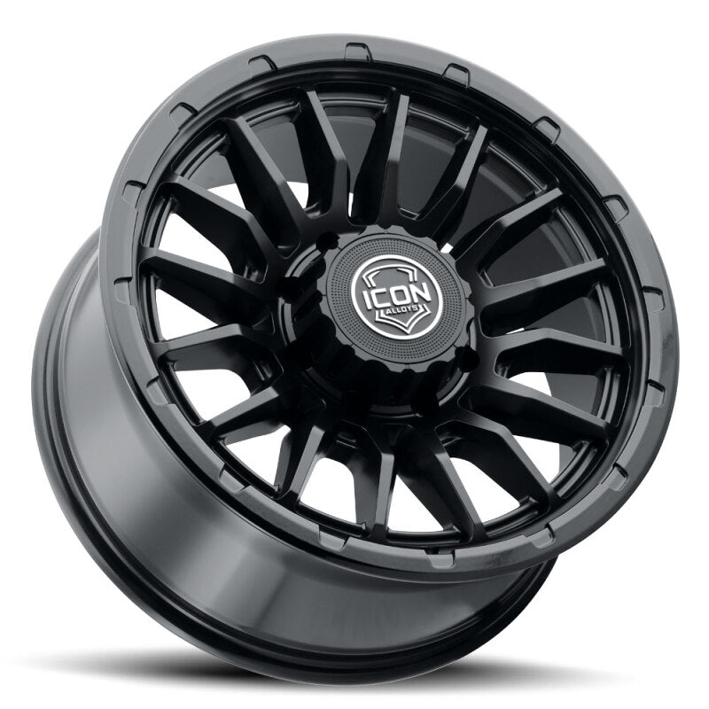 ICON 8320908955DB Alloys Cajon 20x9 / 8x180 / 12mm / 5.5in BS Double Black Wheel