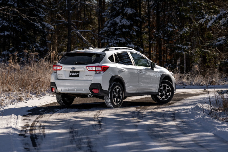 MBRP S4813304 18-23 Subaru Crosstrek 2.0L/2.5L T304 SS 2.5in Single Rear Exit Axle-Back Exhaust System