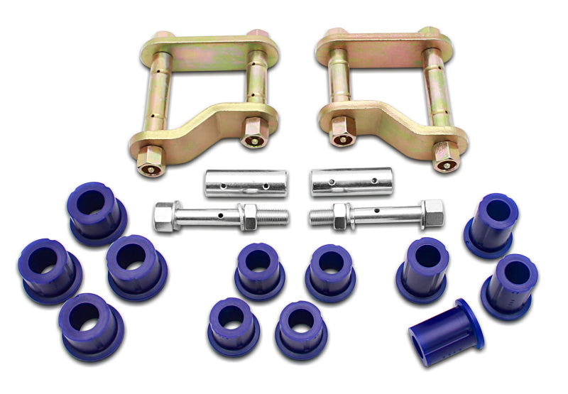 Superpro KIT141SK SuperPro 2005 Nissan Frontier LE Rear Greasable Shackle and Bushing Kit