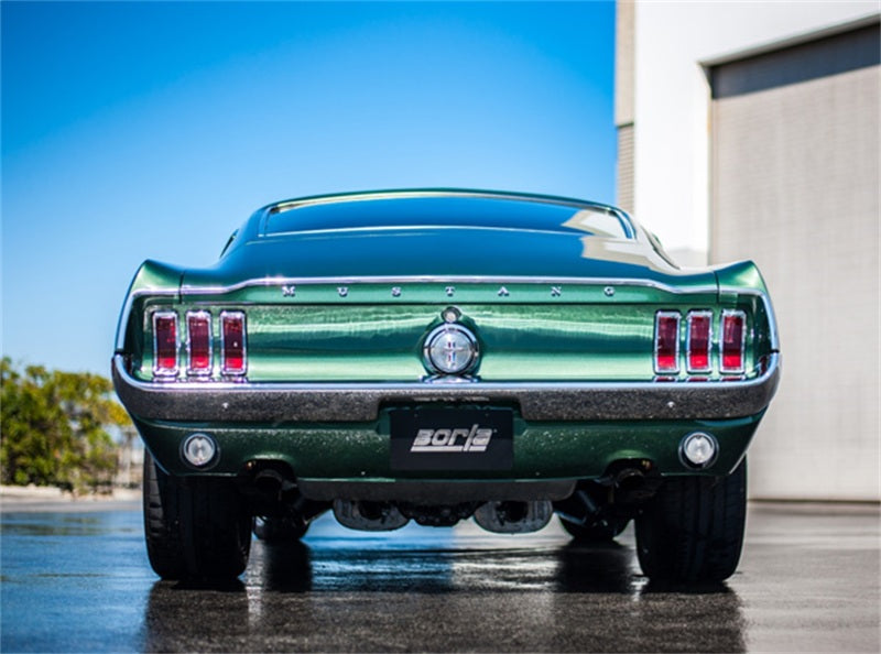 Borla 400856 CrateMuffler Ford 5.0L Coyote ATAK 2.5in Offset/Center 12in x 6in x 10.34in Muffler