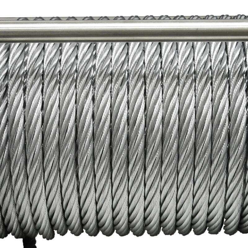 Superwinch 1595200 9500 LBS 12V DC 11/32in x 95ft Steel Rope Tiger Shark 9500 Winch