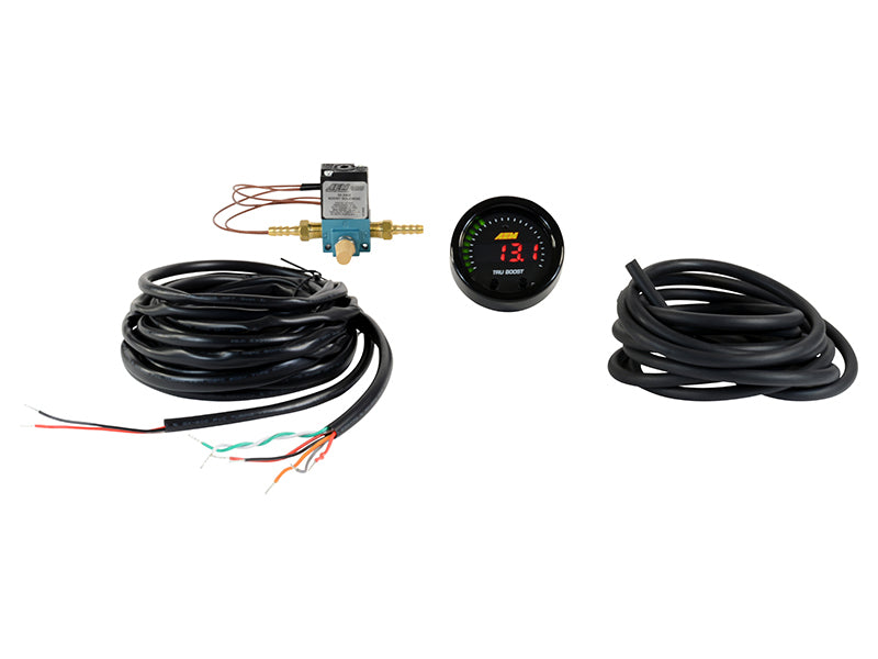 AEM 30-0352 X-Series Tru-Boost Controller Gauge w/ Boost Control Solenoid 80PSIg Internal MAP Sensor