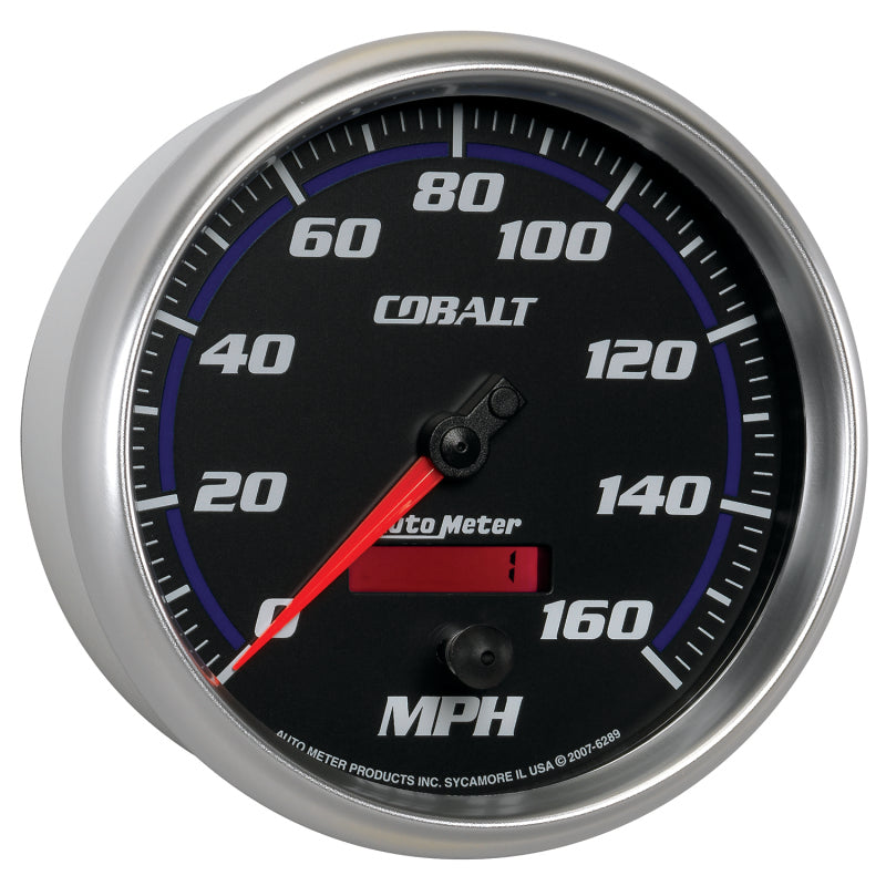AutoMeter 6289 Autometer Cobalt 5in 160mph In-Dash Electronic Programmable Speedometer