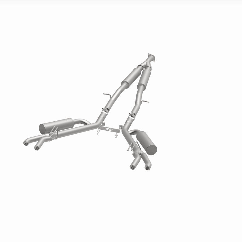 Magnaflow 19405 MagnaFlow Cat-Back Competition Exhaust 18-19 Kia Stinger L4-2.0LGAS Quad 2.5in Stainless Tips
