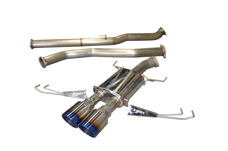 Injen SES1582TT 17-19 Honda Civic Type-R 3in SS Cat-Back Exhaust w/ Dual Burnt Titanium Tips