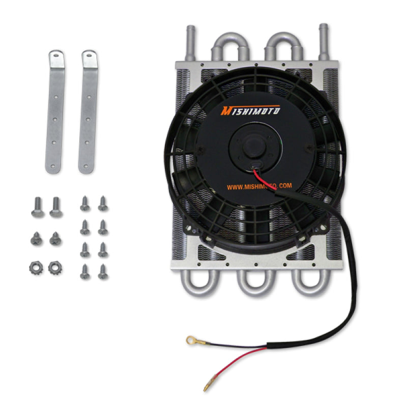 Mishimoto MMOC-F Heavy Duty Transmission Cooler w/ Electric Fan