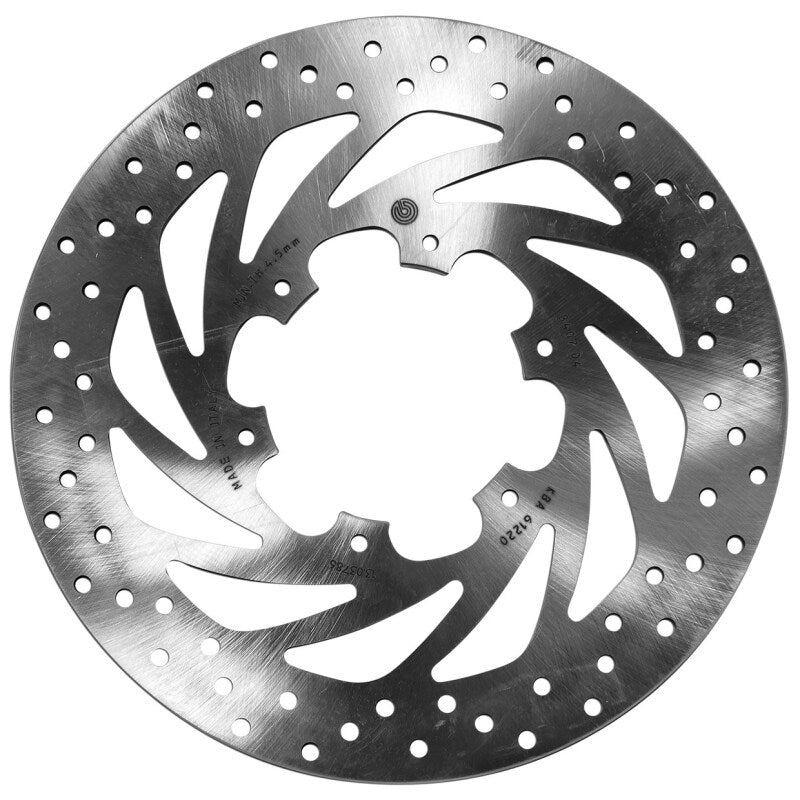 Brembo OE 68B407D4 12-13 Piaggio Vespa Beverly 125CC/10-19 Beverly S 300CC 300x5mm Brake Disc - Front Fixed