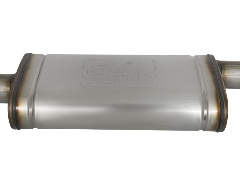 aFe 49-46049 ROCK BASHER 2.5in 409 SS Cat-Back Exhaust - 99-04 Toyota Tacoma L4-2.4L / V6-3.4L