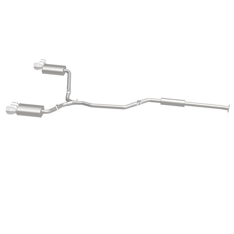 Magnaflow 19181 MagnaFlow Sys C/B 2015 Honda Accord 3.5L V6 2.5in SS Dual Split Rear Polished 4.5 Tip