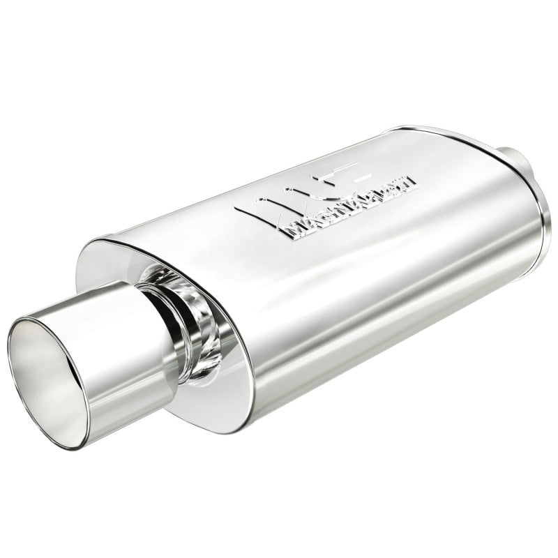 Magnaflow 14832 MagnaFlow Muffler W/Tip Mag SS 14X5X8 2.25/4.