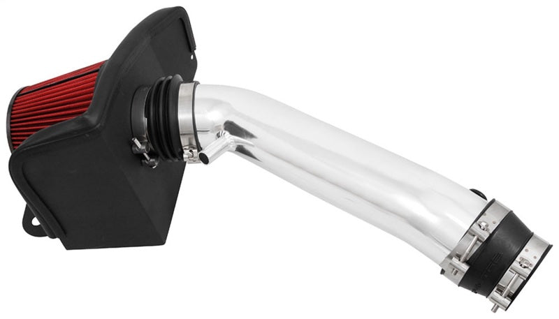 Spectre 9071 16-18 Jeep Grand Cherokee V6-3.6L F/I Air Intake Kit - Polished w/Red Filter
