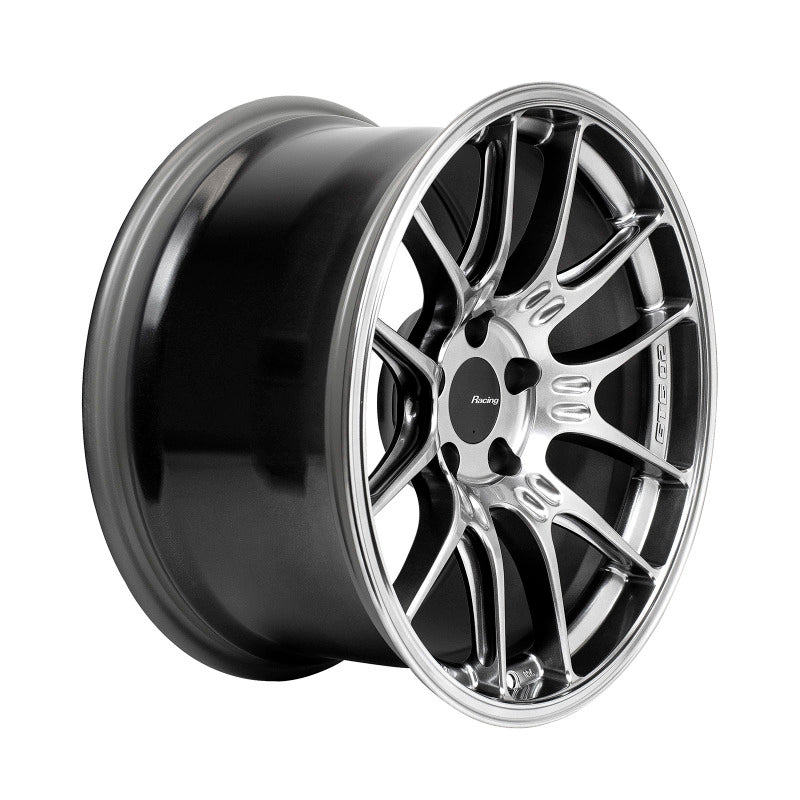 Enkei 534-895-6515HS GTC02 18x9.5 5x114.3 15mm Offset 75mm Bore Hyper Silver Wheel
