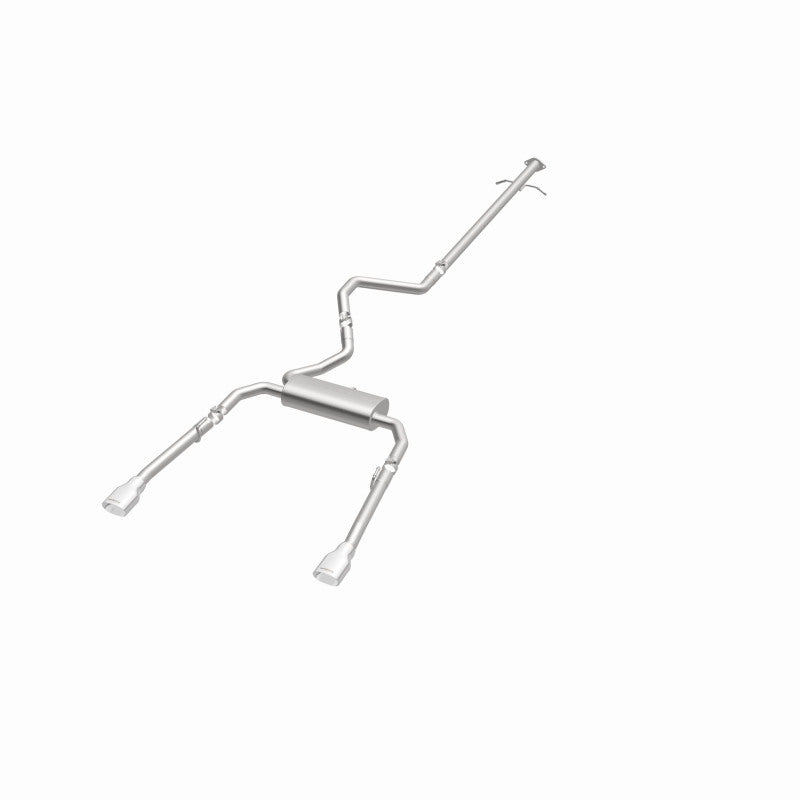 Magnaflow 15181 MagnaFlow 13 Dodge Dart L4 1.4L T/C Dual Split Rear Exit Stainless Cat Back Perf Exhaust
