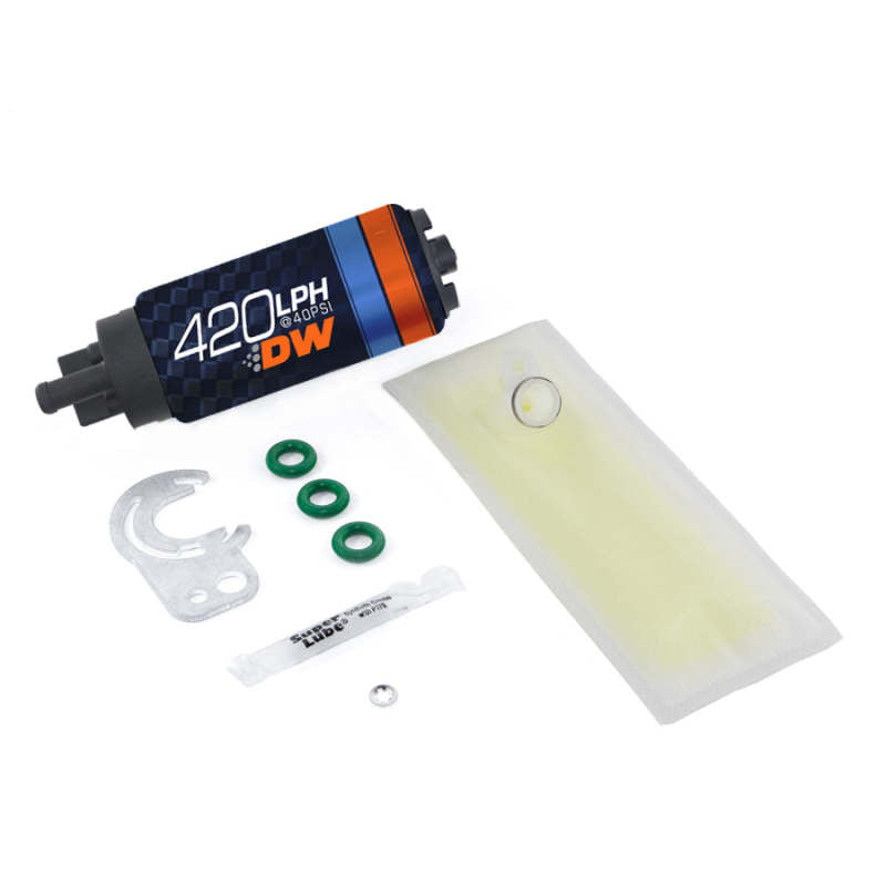 DeatschWerks 9-421-0836 Deatschwerks DW420 Series 420lph In-Tank Fuel Pump w/ Install Kit For Miata 89-93