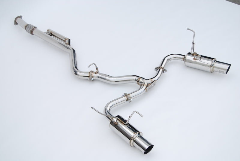 Invidia HS22WRXGTP 2022+ Subaru WRX N1 Twin Outlet Single Layer SS Tip Cat-Back Exhaust