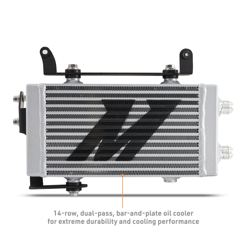 Mishimoto MMOC-GRC-23TSL 2023+ Toyota GR Corolla Oil Cooler Kit - Thermostatic - Silver