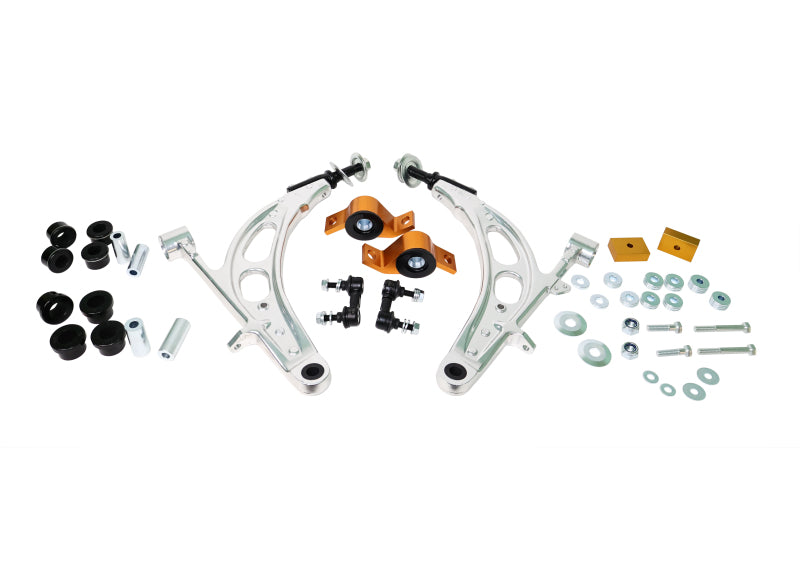 Whiteline KTA289 93-07 Subarau Impreza Front Lower Street Performance Alloy Control Arm Kit