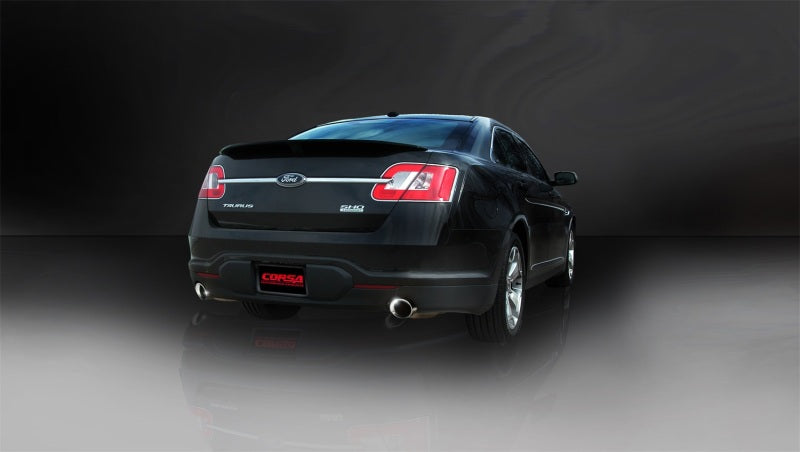 CORSA Performance 14315 Corsa 2010-2019 Ford Taurus SHO 3.5L V6 Turbo Polished Sport Cat-Back Exhaust
