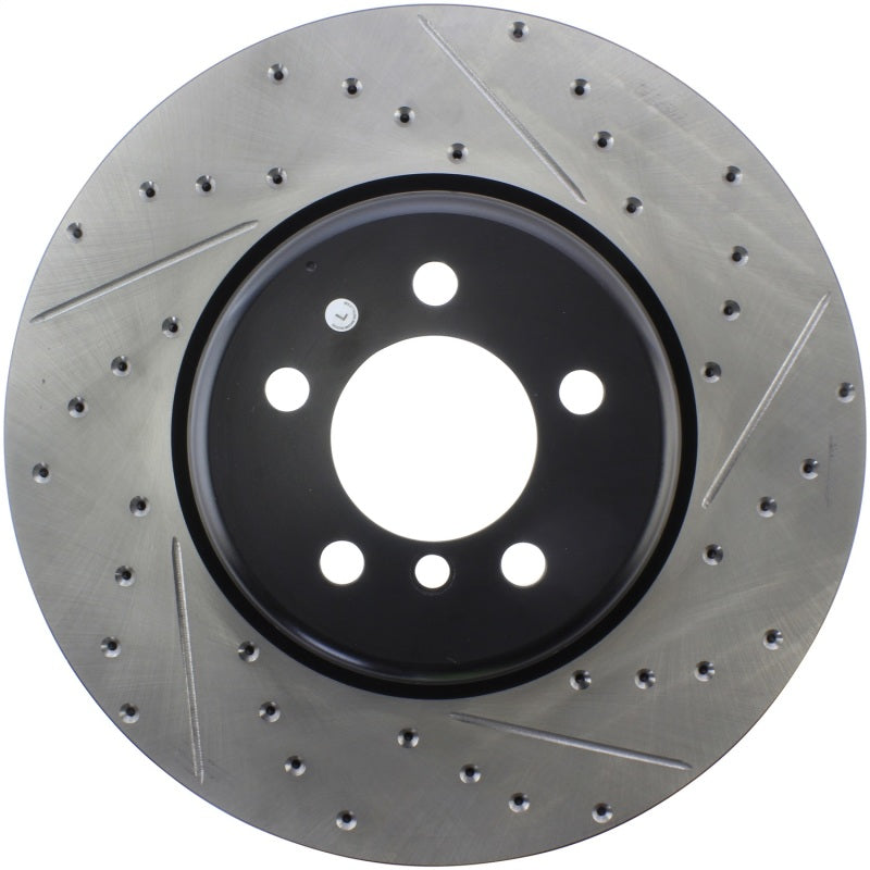Stoptech 127.34144L StopTech Sport Drilled & Slotted Rotor - Rear Left