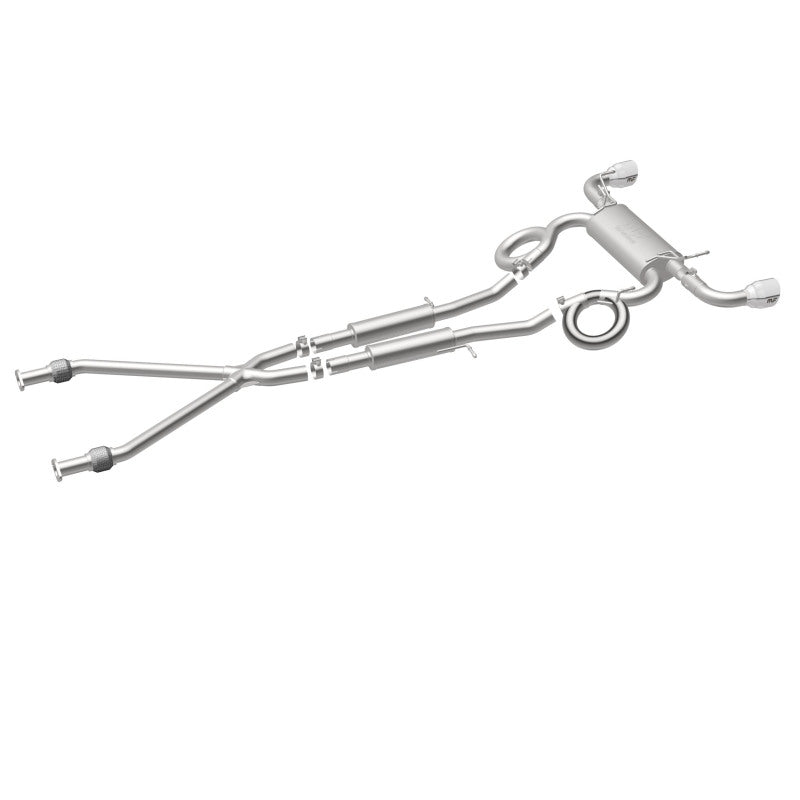 Magnaflow 19135 MagnaFlow Cat-Back 09-17 Nissan 370Z V6 3.7L Street Series SS 2.25in Dual Split Rear Exit Exhaust
