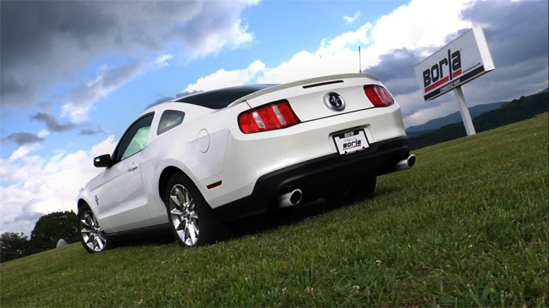 Borla 140375 2011 Ford Mustang 3.7L 6cyl 6spd RWD SS S-Type Catback Exhaust