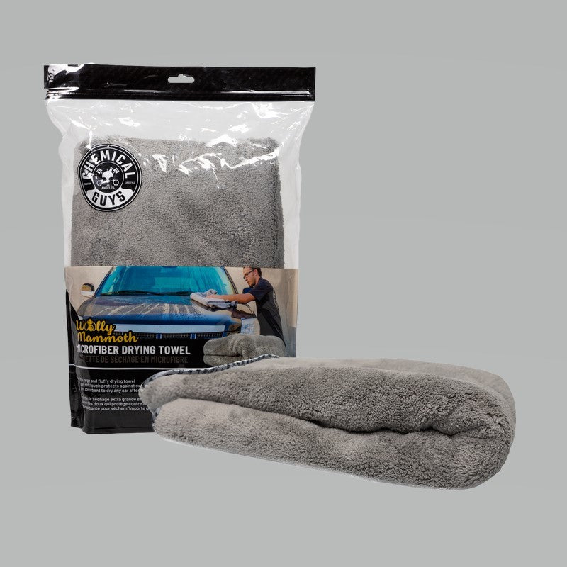 Chemical Guys MIC1995 Woolly Mammoth Microfiber Dryer Towel - 36in x 25in