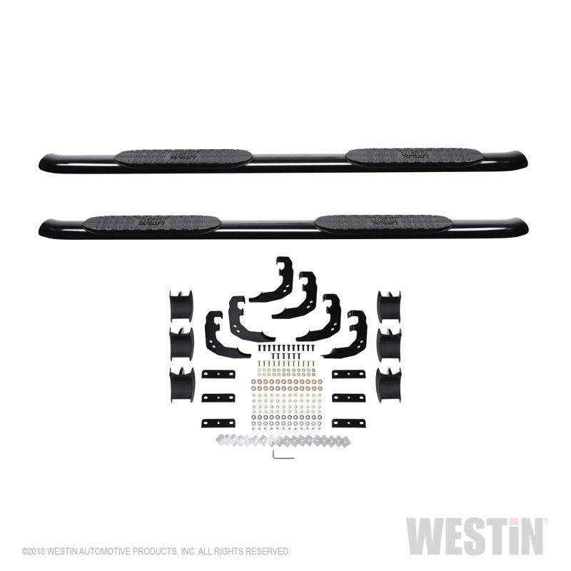 Westin 21-24085 2019 RAM 1500 Crew Cab (Excl. 1500 Classic) PRO TRAXX 4 Oval Nerf Step Bars - SS