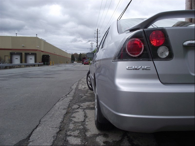 SPYDER 5004406 Spyder Honda Civic 01-05 4Dr Euro Style Tail Lights Black ALT-YD-HC01-4D-BK