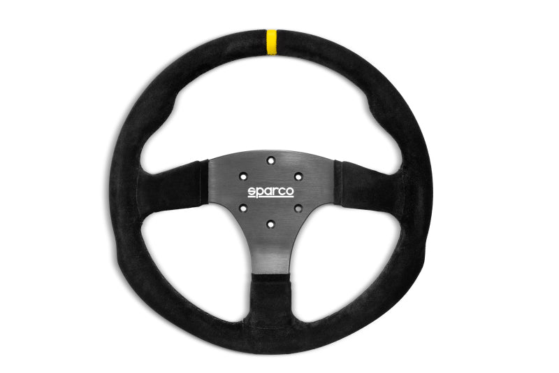 SPARCO 015R350PSO Sparco Steering Wheel R350B Suede w/ Button