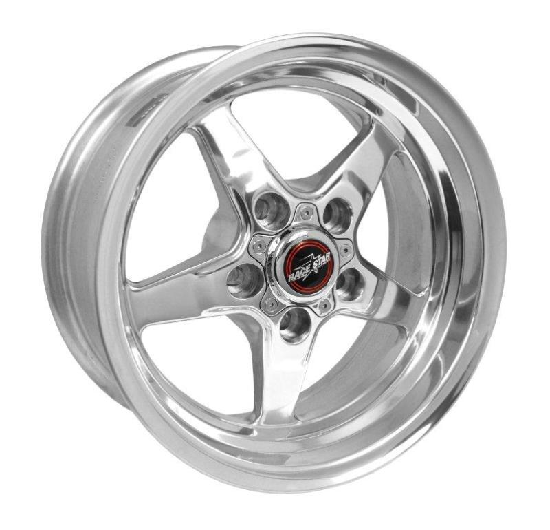 Race Star 92-570246DP 92 Drag Star 15x7.00 5x4.75bc 3.50bs Direct Drill Polished Wheel