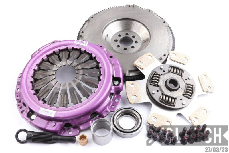 XCLUTCH XKNI25525-1R XClutch 03-06 Nissan 350Z Track 3.5L Stage 2R Extra HD Sprung Ceramic Clutch Kit