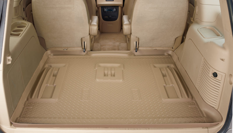Husky Liners 25571 08-12 Toyota Sequoia Classic Style Black Rear Cargo Liner (Behind 2nd Row)