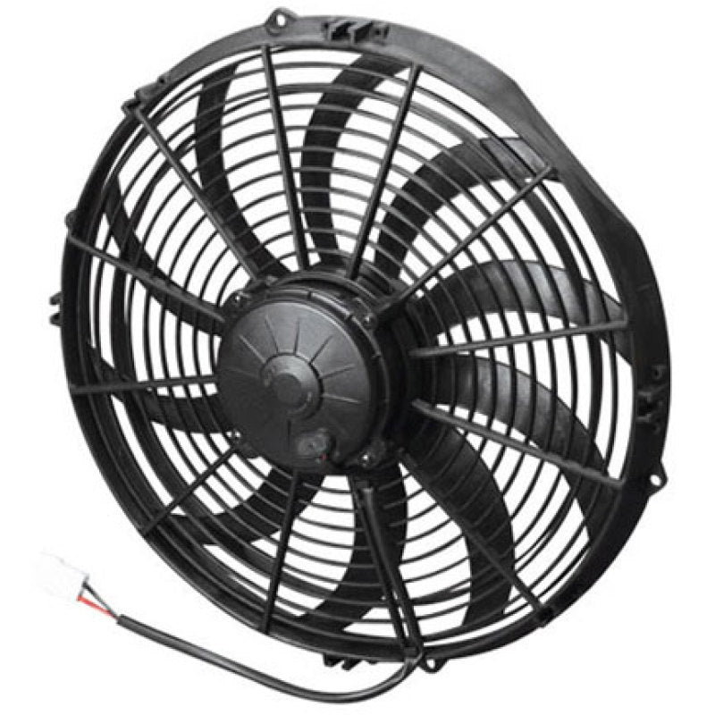 SPAL 30102042 1864 CFM 14in High Performance Fan - Pull/Curved (VA08-AP71/LL-53A)