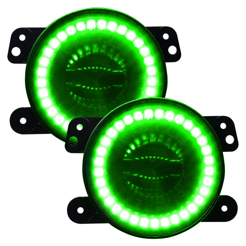 ORACLE Lighting 5846-334 Oracle Jeep Wrangler JK/JL/JT High Performance W LED Fog Lights - w/o Controller SEE WARRANTY