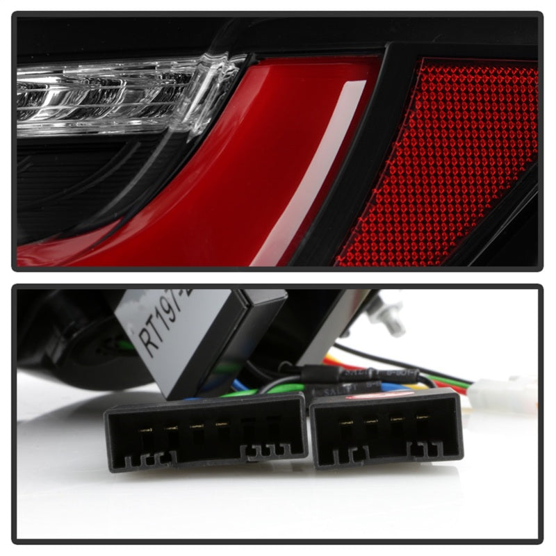 SPYDER 5088307 Spyder BMW 3 Series F30 2012-2018 Full LED Tail Lights (ALT-YD-BMWF3012-SEQ-BK) - Black