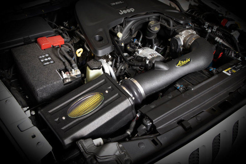 Airaid 315-360 18-21 Jeep Wrangler JL 3.6L V6 Performance Air Intake System - Non-woven Synthetic
