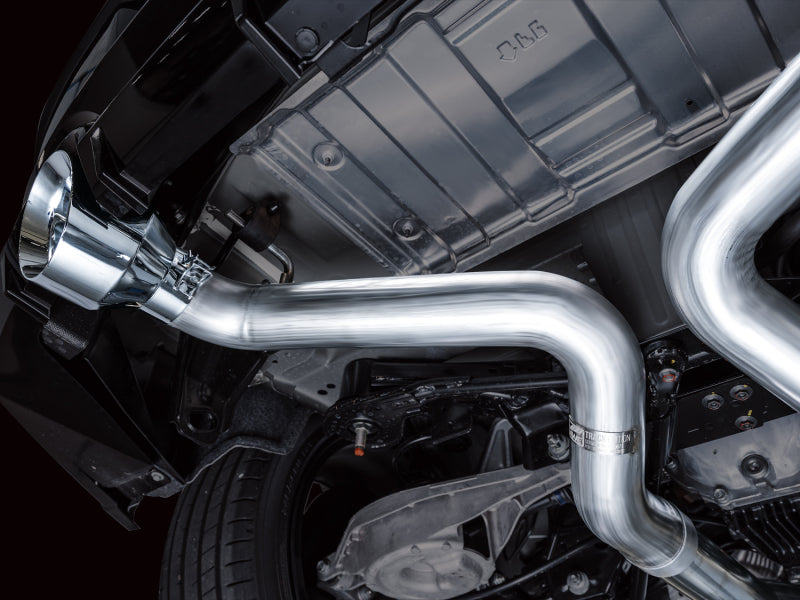 AWE Tuning 3020-32400 AWE 2023 Nissan Z RZ34 RWD Track Edition Catback Exhaust System w/ Chrome Silver Tips