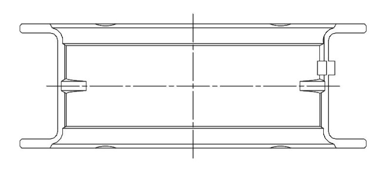 ACL 7M2428HC-STD Nissan RB26DETT Standard Size High Performance Main Bearing Set - CT-1 Coated