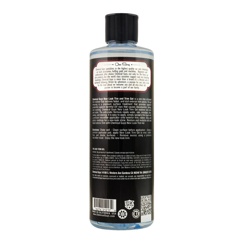 Chemical Guys TVD_108_16 Tire & Trim Gel for Plastic & Rubber - 16oz