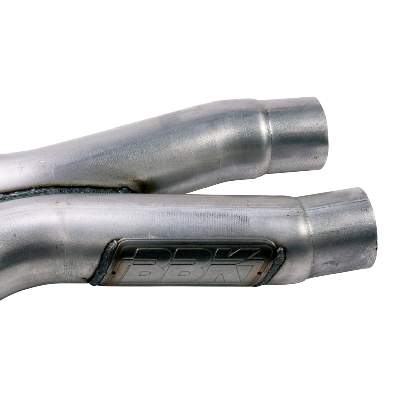 BBK 1637 05-10 Mustang 4.6 Short Mid X Pipe With Catalytic Converters 2-3/4 For Long Tube Headers
