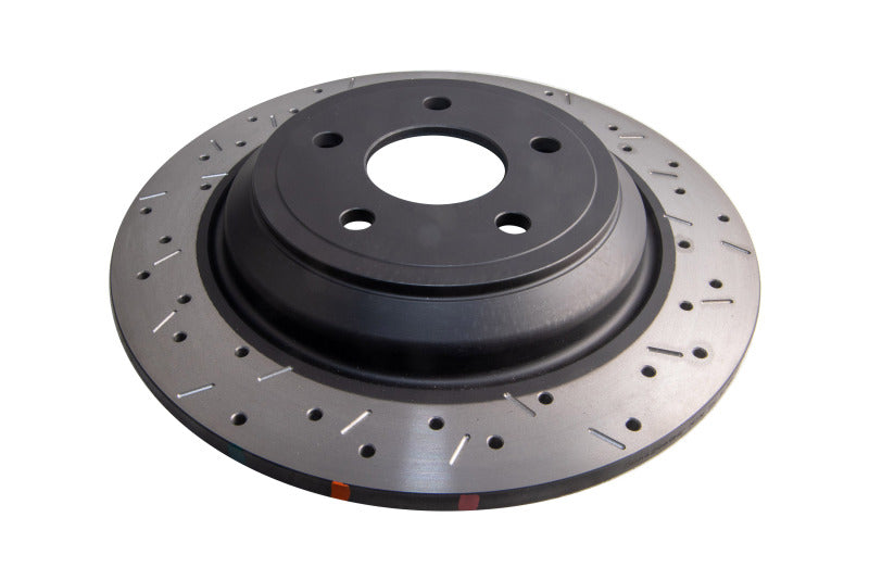 DBA DBA42969BLKXS 2016-2017 Ford Focus RS Rear Drilled & Slotted 4000 Series Rotor