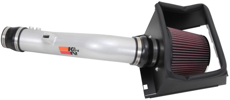 K&N Engineering 77-2585KS K&N 12-13 Ford F150 3.7L V6 Black High-Flow Performance Intake