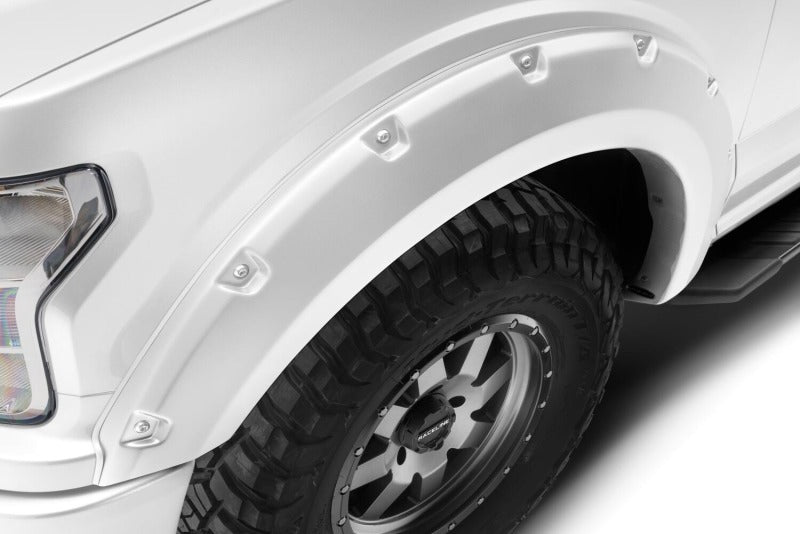 Bushwacker 20945-12 18-19 Ford F-150 Pocket Style Flares 4 pc - Oxford White