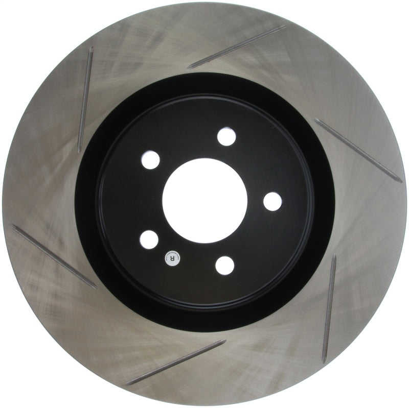 Stoptech 126.61089SR StopTech Power Slot 07-10 Ford Mustang Shelby Front Right Slotted Rotor