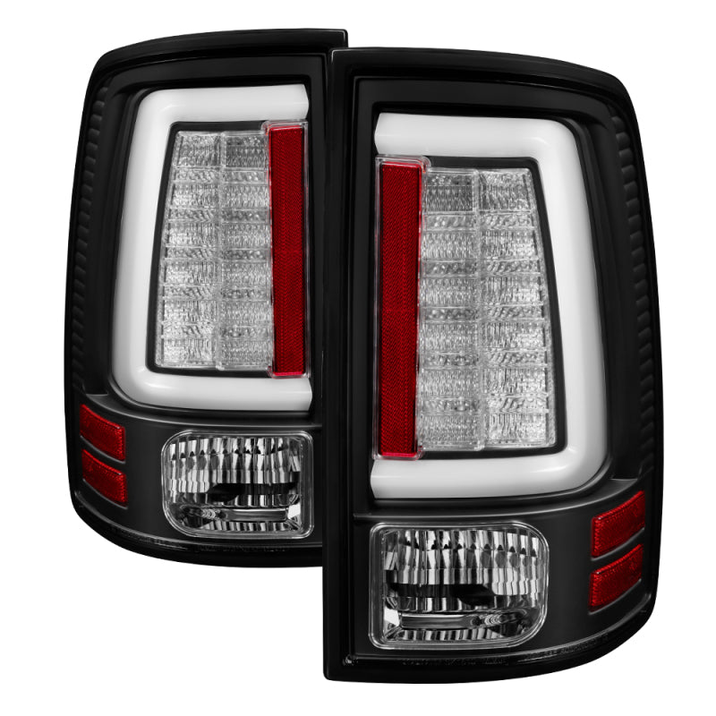 SPYDER 5084057 Spyder Dodge RAM 2013-2014 Light Bar LED Tail Lights - Black ALT-YD-DRAM13V2-LED-BK