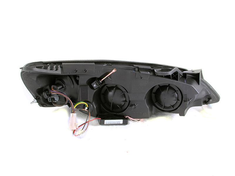 ANZO 121371 2005-2010 Pontiac G6 Projector Headlights w/ Halo Black (CCFL)