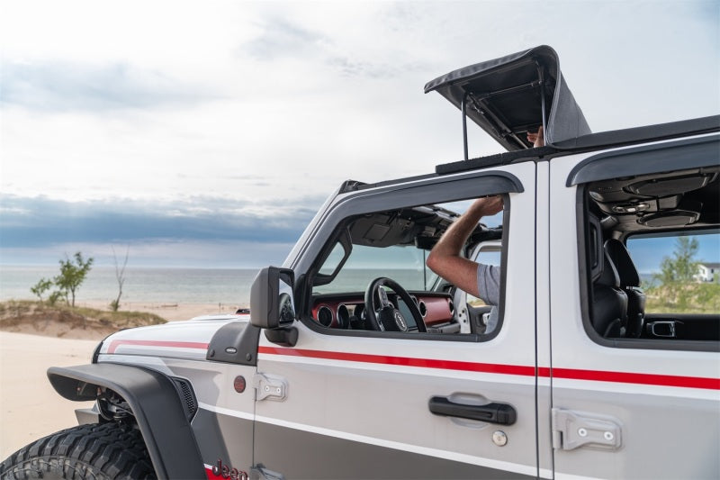 Rugged Ridge 13595.14 20-22 Jeep Gladiator JT Voyager Fastback Soft Top - Black Diamond